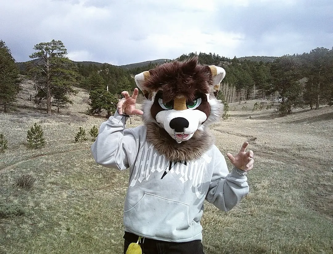 Photo by spoon on April 01, 2026. May be an image of fox, wolf, fur and text.